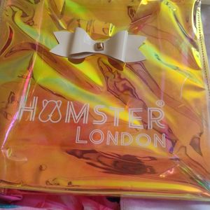 Hamster London Kids And Adults Transperent Bag