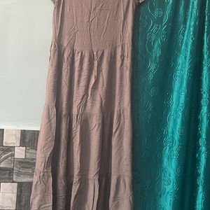 Grey Long Frock