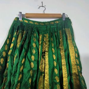 Green And Gold Skirt (Women's)