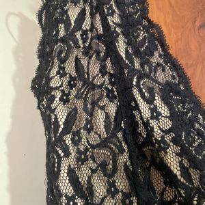 Black Net Party Dress