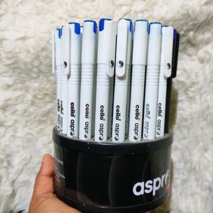 Aspro Marvo Blue Dot Pen . 🖊️