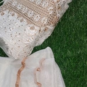 White  Colour Dress Gown 🤩❤️