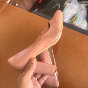 Pink Block Heels