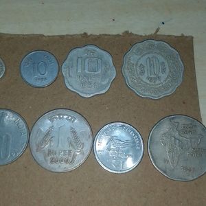 Rare Indian Collection 16 Coins