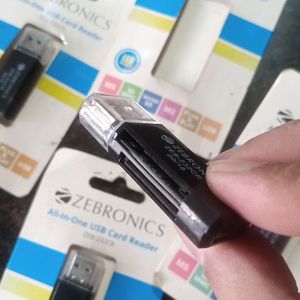 4p Zebronics Brand New All In One Card Reader