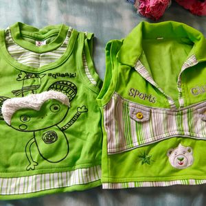 Kids GREEN shirt Combo