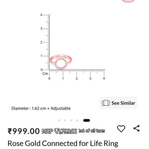 GIVA 925 silver Rose Gold Ring