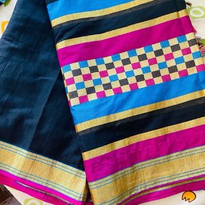 Work  Blouse With  Saree