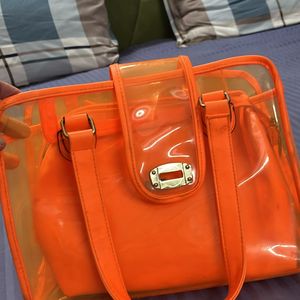 Handbag Neon Orange