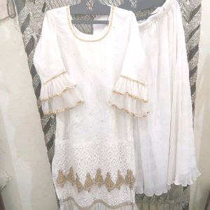 Festival White Designer Dress