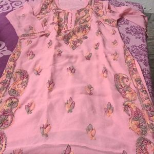 2 Kurta Set Women Chikankari