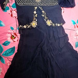 Full Embroidery Dress