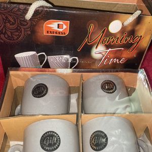 MORNING TIME 4pieces Cup Set