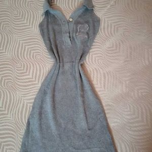 Grey bodycon dress