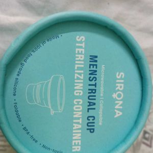 Sirona Menstrual Cup & Sterilizing  Container