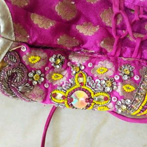 Heavy Mirror Work Lehnga Choli For Girls