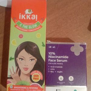 Derma Co And Ikkai Serum