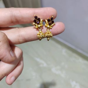 Artificial Gold Plated Earrings