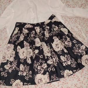 Forever 21 Floral Skirt 🎀