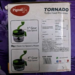 Pigeon Turbo Food Processor (Manual) New