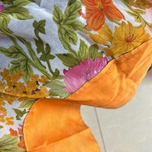 Women Floral Saree