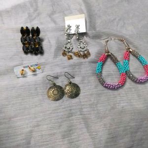 5 pair Earring Sets