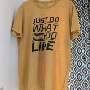 Combo Of 3 L Size Tshirt (Black,Yellow,Olive)