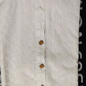 White Kurta For Man