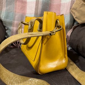 Crossbody Bag Mustard Color