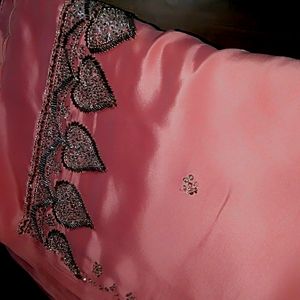 Pink Chanderi Silk New Saree