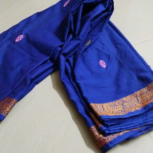 Pure Cotton Saree New