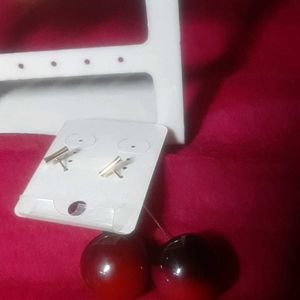 Plum Earrings