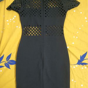 Y2k Mesh Bodycon Dress