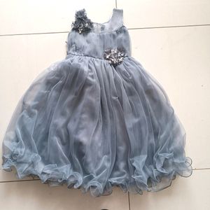 Girls Netted Party Wear Frock