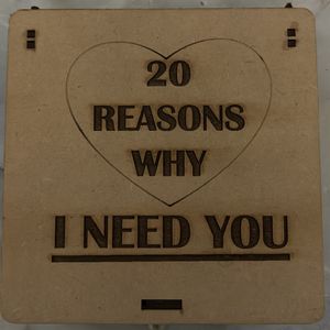 20 Reasons Why I Need You