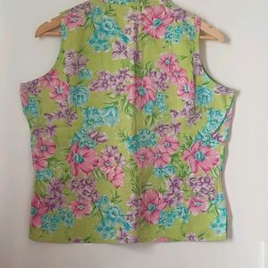 Floral Sleevless Top (Women)