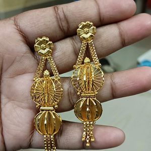 Beautiful Golden Jewellery Set 😍😍