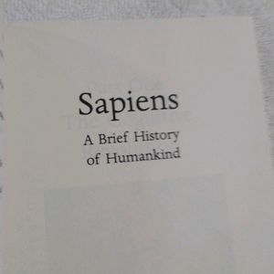 Sapiens A Brief of History o H