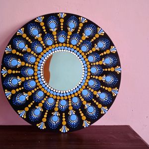 Mirror Mandala Art Painting