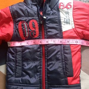 Black And Red Kids Jacket