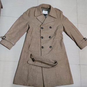 Biege Heavy Overcoat