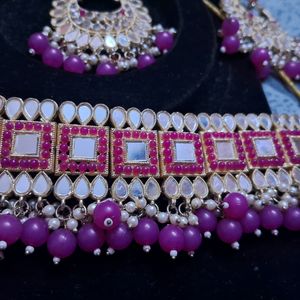 Beautiful Mirror Jewellery Set