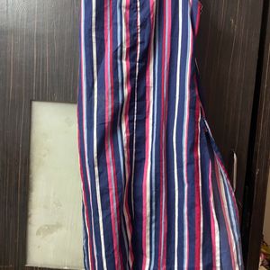 Beautiful Multicolor Striped Kurti