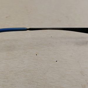 New Like Blue Metal Half-Rim Spectacles