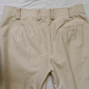 Beige Formal Pants