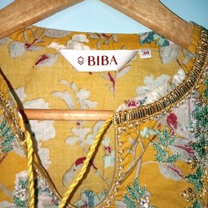 Biba Kurta With Dupatta Set