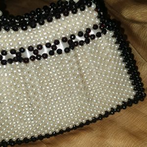 Pearl Beaded Fancy Handbag