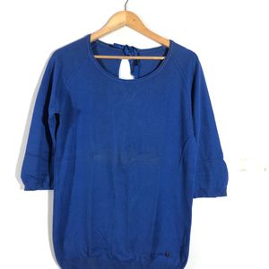 Dark Blue Casual Top(Women’s)