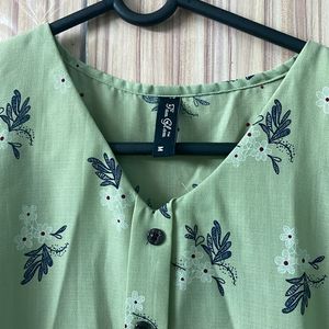 Floral Short Kurta