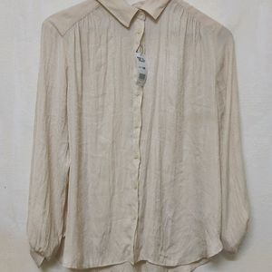 Trendy New Formal Beige Top For Women